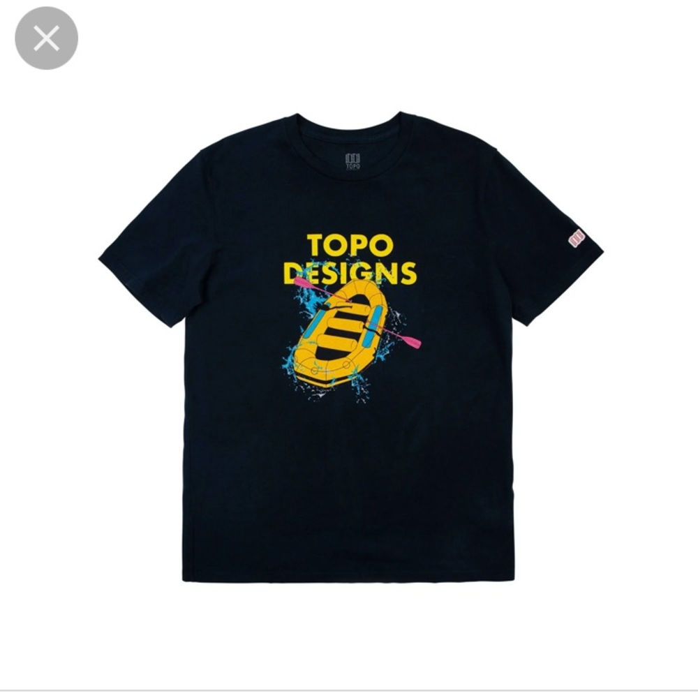 Topo designs Raft T shirt
